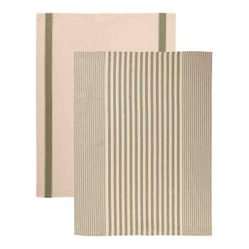 Kjøkkenhåndkle Georg 50x70 sett oliven