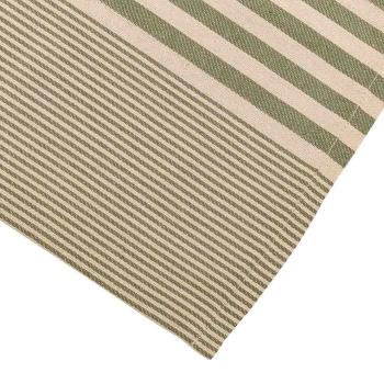 Kjøkkenhåndkle Georg oliven nærbilde