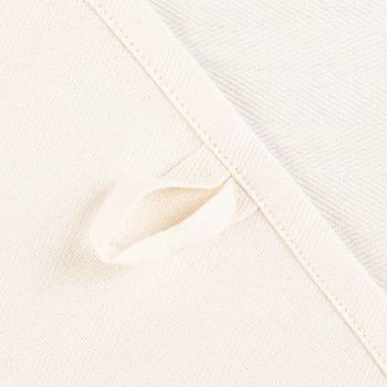 Kjøkkenhåndkle Georg gul nærbilde