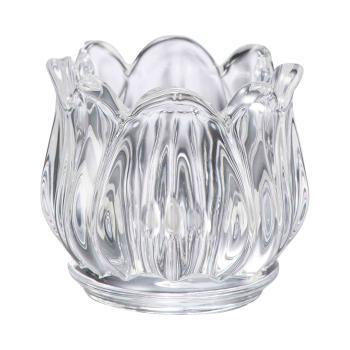 Telysholder Flora 5,5 cm klar