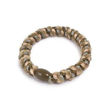 Hårstrikk i gyldne farger