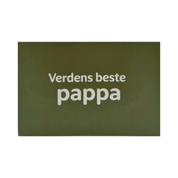 Liggende kort Verdens beste pappa