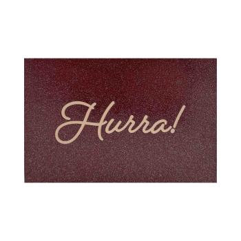 Liggende kort Hurra!