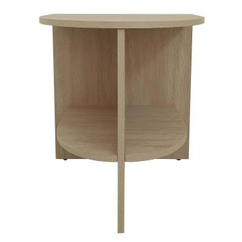 Sidebord Marvel lys eik forfra