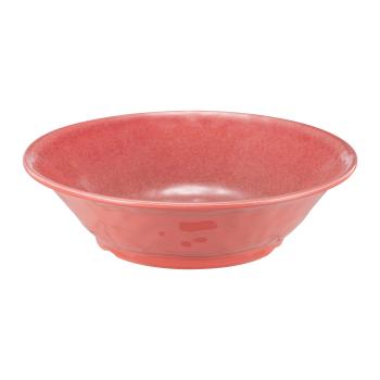 Skål Melamin fersken rød