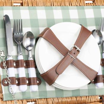 Piknikkurv Evie glass