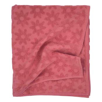 Strandhåndkle Flowers rosa