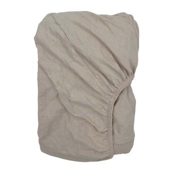 Jersey laken 150x200 cm beige