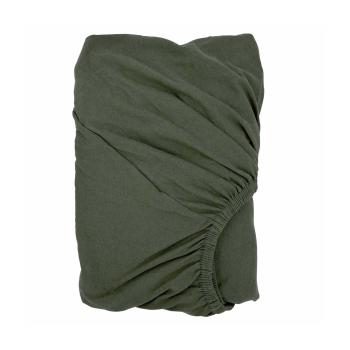 Jersey laken 90x200 cm grønn