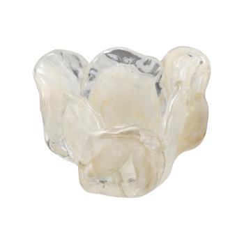 Telysholder Flow 7 cm creme