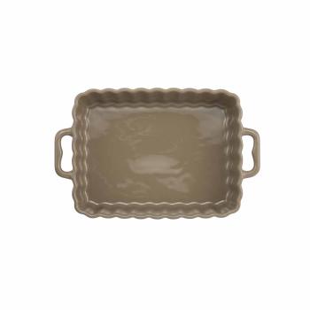 Ildfast form 25 cm mørk beige