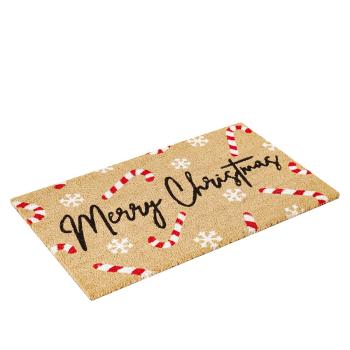 Dørmatte Merry Christmas 40x70cm