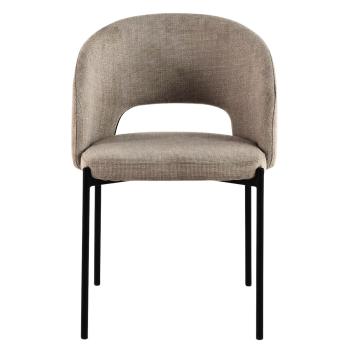 Stol Leo mørk beige