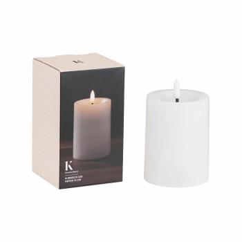 Kubbelys LED 10cm hvit