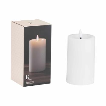 Kubbelys LED 12,5cm hvit