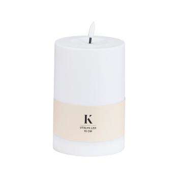 Utelys LED 15cm hvit