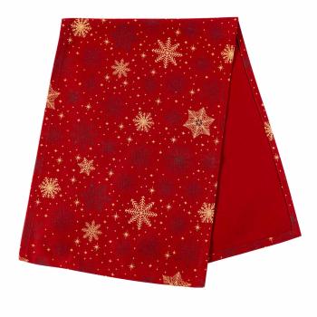 Løper Snøkrystall 35x100cm