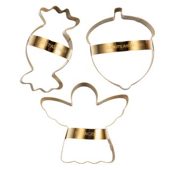 Pepperkakeformer 3pk