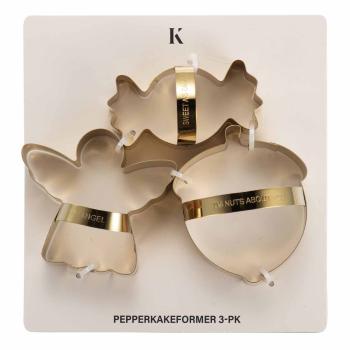Pepperkakeformer 3pk samlet