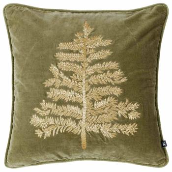 Putetrekk velur Gulltre broderi 48x48cm