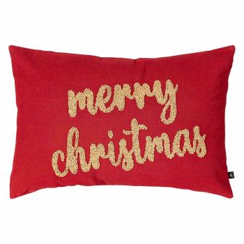 Putetrekk perler Merry Christmas 40x60cm