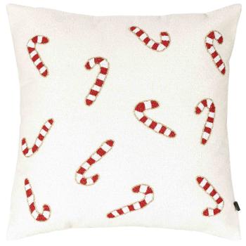 Putetrekk perler Candycane 48x48cm