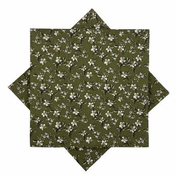 Serviett Tiny Flowers grønn