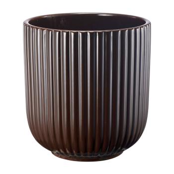 Potte Briana 20 cm brun