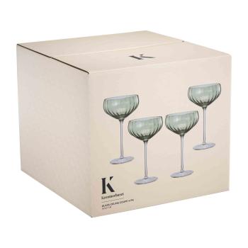 Glass Celine Coupe 4 pk i eske