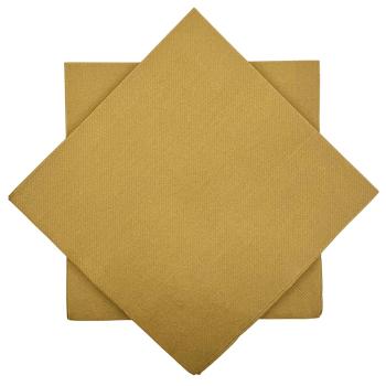 Serviett airlaid 40x40cm gull