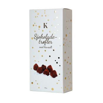 Sjokolade trøfler m/ havsalt