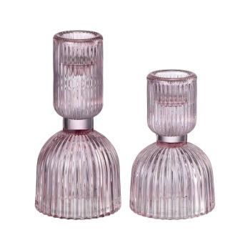 Lysestake Vilde 9 cm rosa kombinasjon