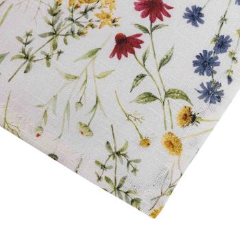 Dekkebrikke Småblomster 48x33cm nærbilde