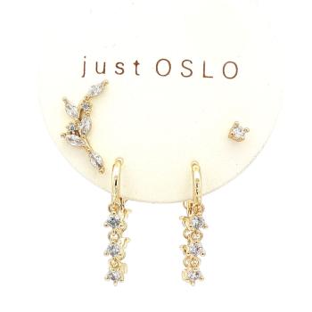 Sett med fire øredobber, sommer, G