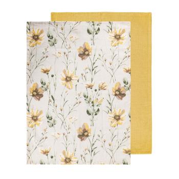 Kjøkkenhåndkle Vårblomster 50x70cm 2-pk