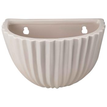 Veggpotte Lena beige