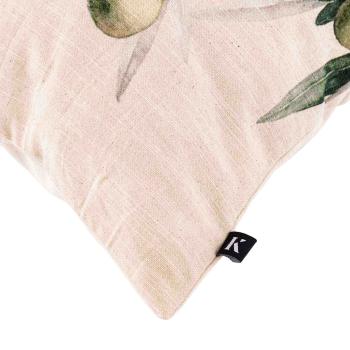 Putetrekk Oliven 48x48cm nærbilde