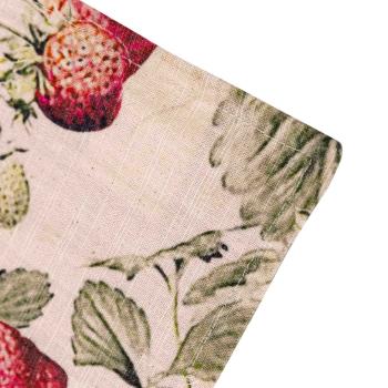 Dekkebrikke Jordbær 35x48cm nærbilde