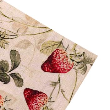 Løper Jordbær 35x100cm nærbilde