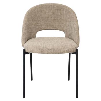 Stol Leo mørk beige