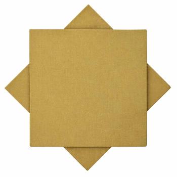 Serviett airlaid 40x40cm gull