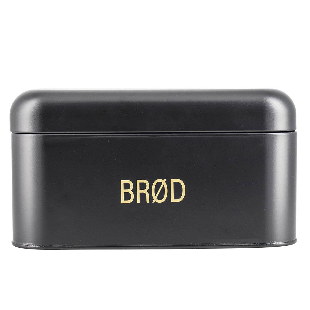 Brødboks sort