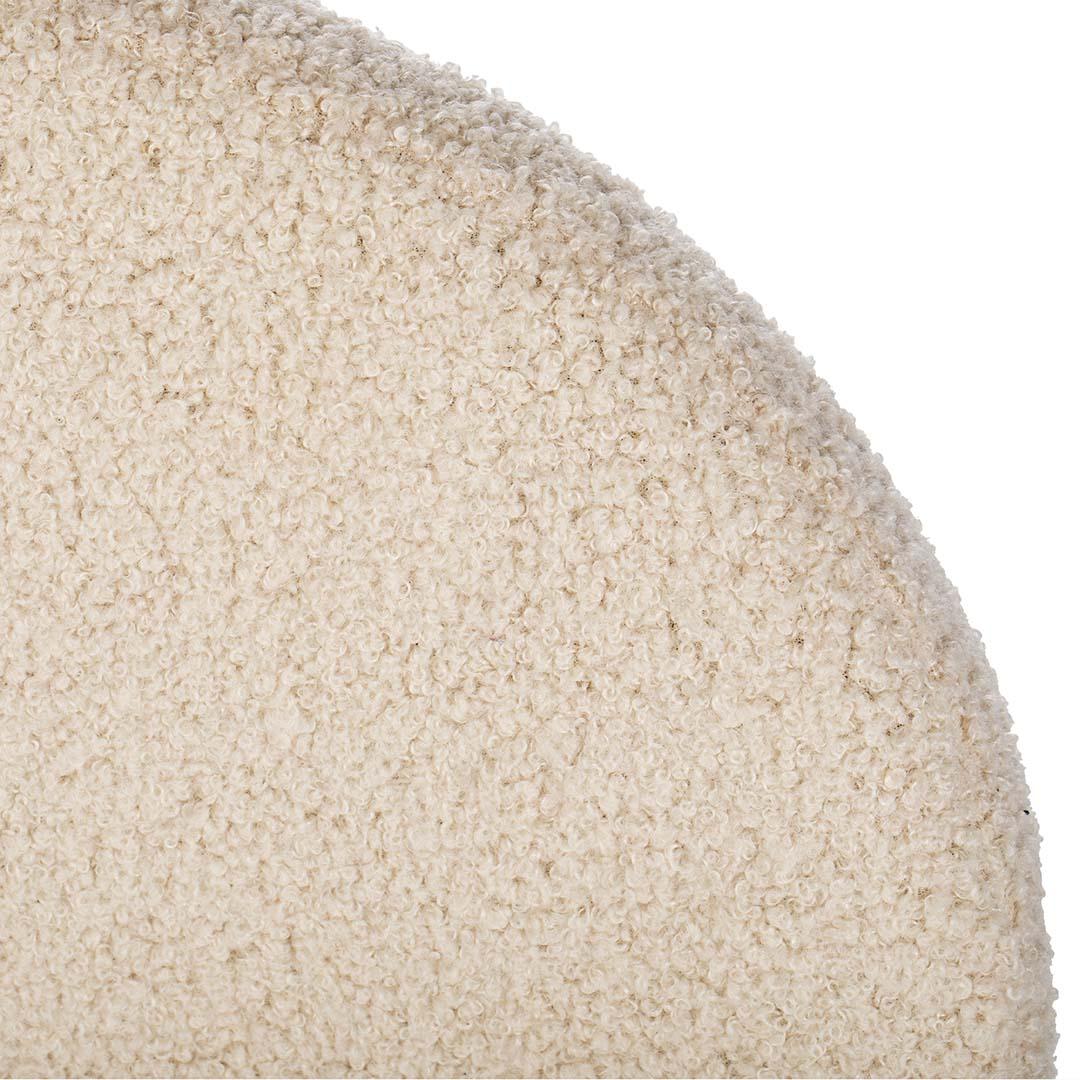 Loungestol Konrad Teddy hvit | Kremmerhuset Loungestol Konrad Teddy hvit | Kremmerhuset